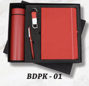 Personalised Gift Set : 4-in-1 Diary, Pen, Bottle & Keychain - Image 2