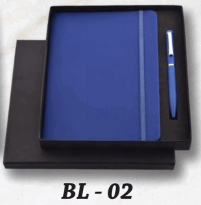 Personalised Gift Set : 2-in-1 Diary, Pen.