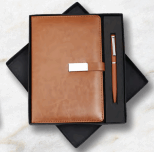Personalised Gift Set : 2-in-1 Diary, Pen