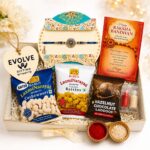 Premium Rakhi with Dryfruits Combo